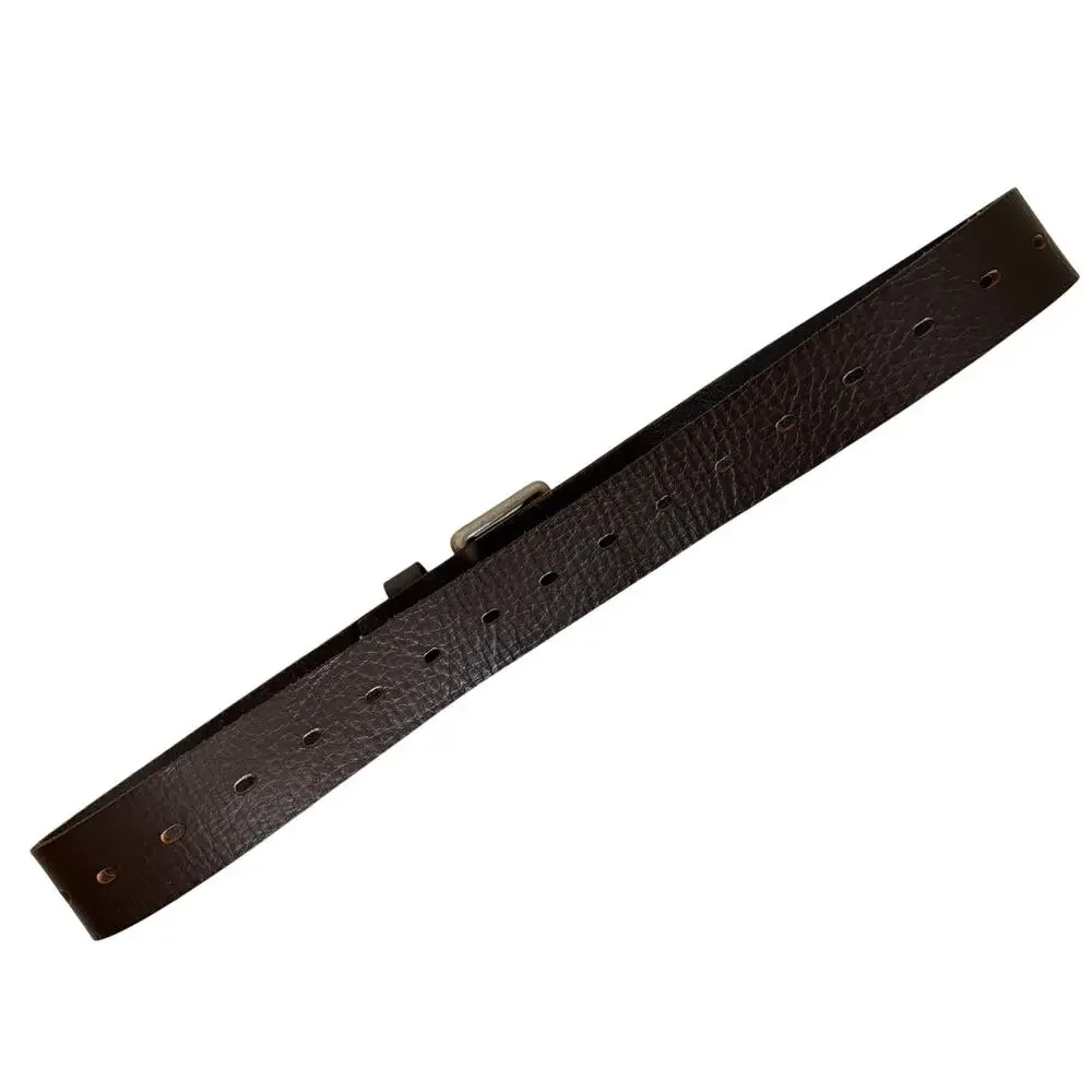 Dickies Genuine Leather Belt Brown Casual Workwear Size 38